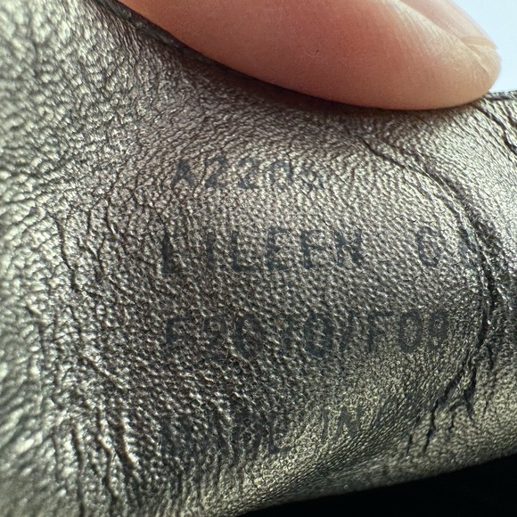 Coach Eileen BlackLeather Slip On Loafers Size 6B - Picture 14 of 15